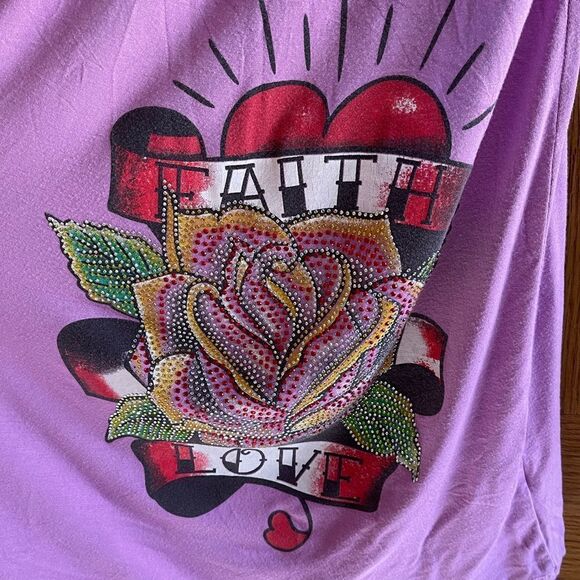 Small Juniors purple strapless dress or coverup - Picture 5 of 5